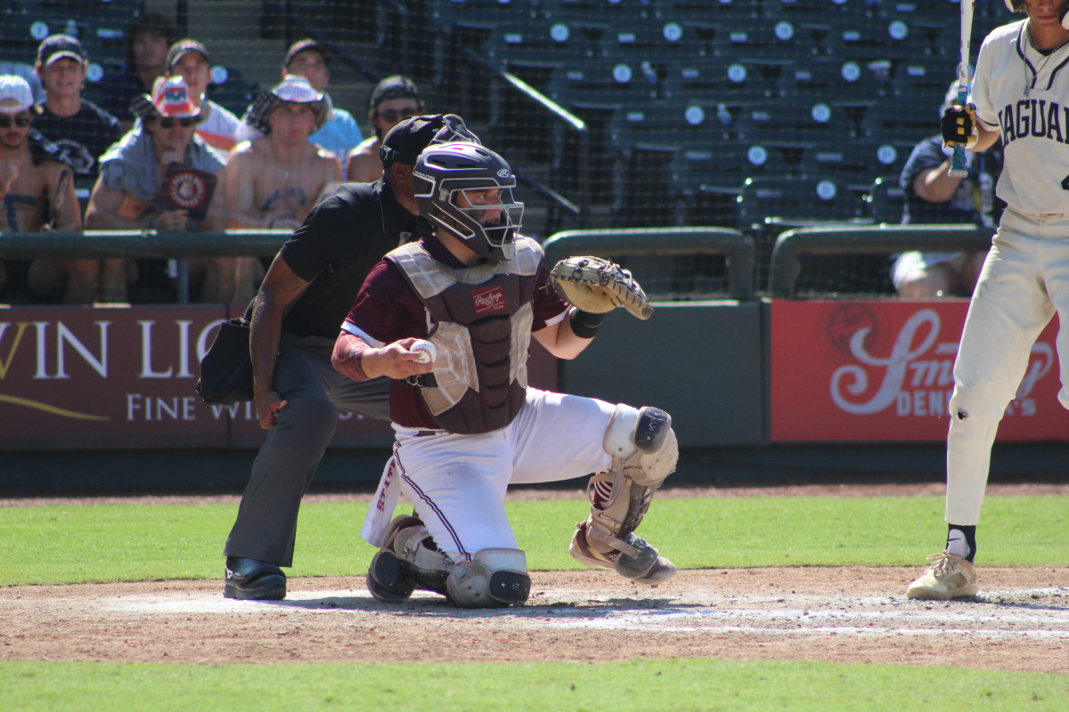 Pearland Flower Mound 6A UIL state championship Texas baseball playoffs 061023 Andrew McCulloch 110